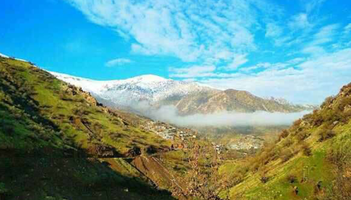 روستای دشه از جاهای دیدنی کرمانشاه