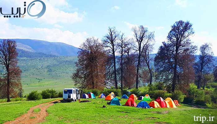 کمپینگ در روستا جهان نما گلستان